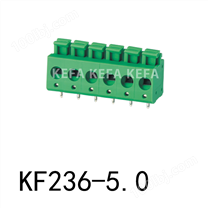 KF236-5.0 弹簧式PCB接线端子