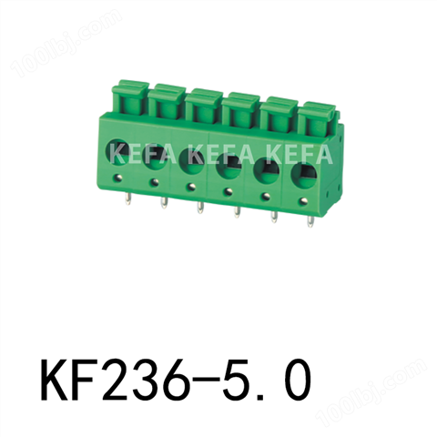 KF236-5.0 弹簧式PCB接线端子