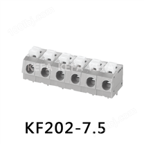 KF202-7.5 弹簧式PCB接线端子