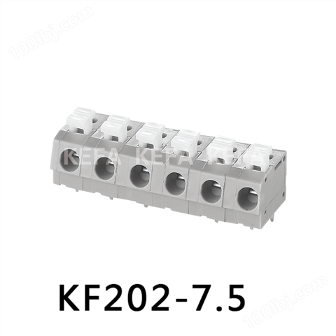 KF202-7.5 弹簧式PCB接线端子
