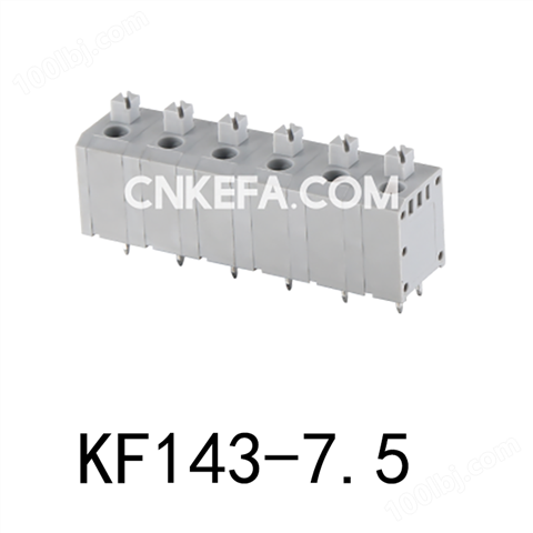KF143-7.5 弹簧式PCB接线端子