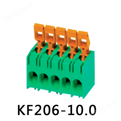 KF206-10.0 弹簧式PCB接线端子