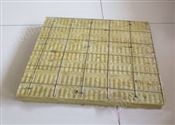 【宏利】生产钢丝网岩棉保温板 耐高温阻燃岩棉插丝板 憎水岩棉插丝板