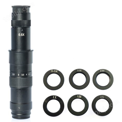 工业CCD相机镜单筒0.7X-4.5X 光学镜头HY-300X