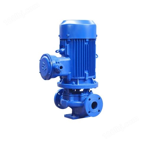 贝德IRG立式管道热水泵 50100口经耐高温循环增压泵 单级离心泵