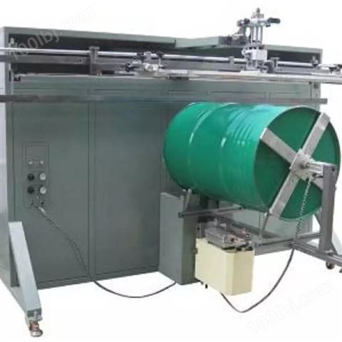 洛阳丝印机厂家塑料桶垃圾桶涂料桶滚印机矿泉水桶丝网印刷机定做加工
