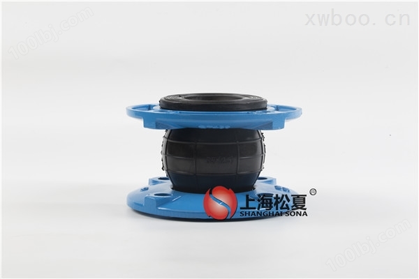 热水循环泵用DN65-1.6Mpa球墨法兰NR橡胶膨胀节
